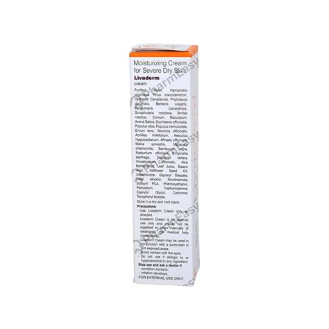 Buy LIVADERM CREAM 100GM Online & Get Upto 60% OFF at PharmEasy