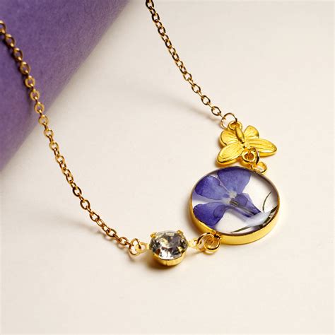 Aurielle Bleu Lobelia Necklace – Rosa