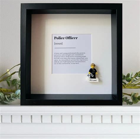 Personalised Police Officer/police Detective/pcso Definition & Mini ...