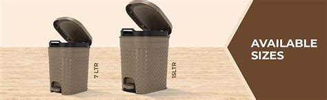 KOLORR Stitch 7 Liters Plastic Pedal Medium Dustbin/Trash Can/Garbage ...