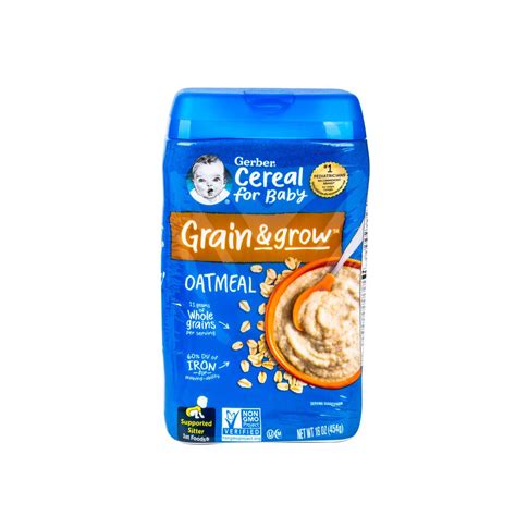Gerber Oatmeal Cereal Single Grain 454g Online at Best Price | Baby ...