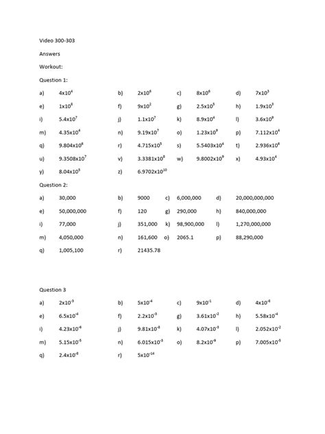 Image result for MathsWatch Answers Standard Form