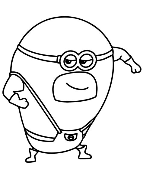 Megamind Minion Coloring Pages [2025]