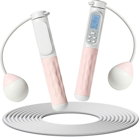 Buy Jump Rope with Counter, Cordless Jump Rope Adjustable Length ...