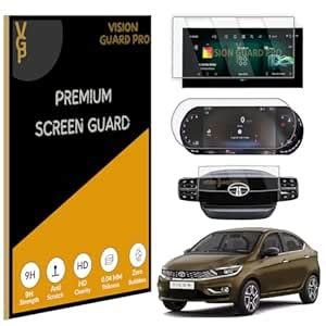 VISION GUARD PRO (3 PACK) Screen Guard For TATA TIGOR 2025 / XZ+ ,XZ+ ...