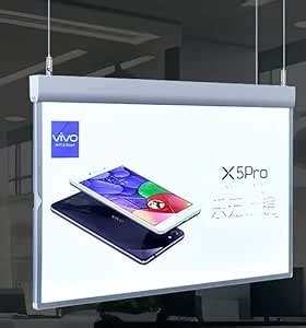 Hanging Pull-Out Double-Sided Lightbox Billboard | Ultra-Thin LED ...