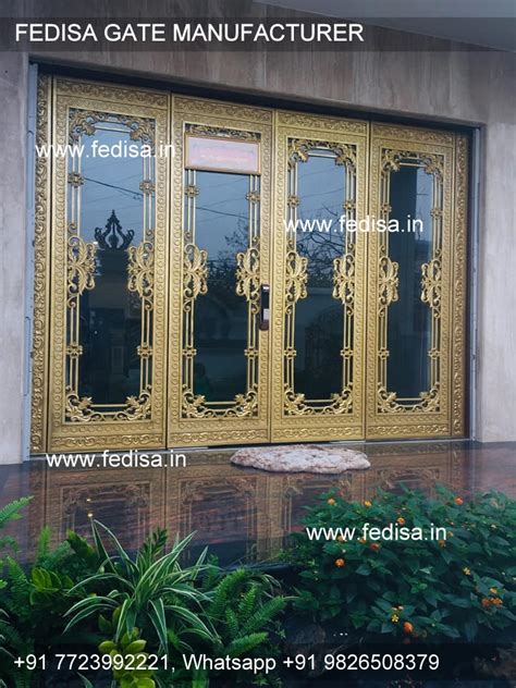 Simple Steel Gate Design Steel Single Gate Design Cnc Main Gate Design ...