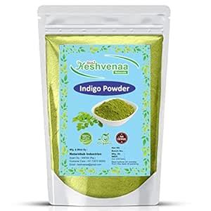 Buy Keshvenna Naturals 100% Organic Indigo Powder (chamical free ...