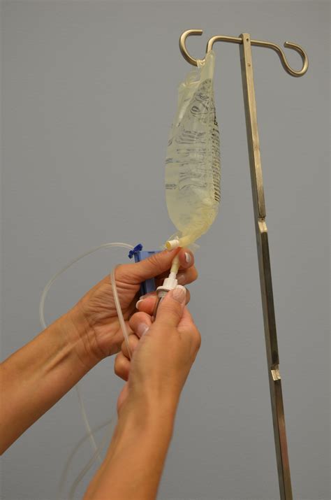 8.7 Priming IV Tubing / Changing IV Bags / Changing IV Tubing ...