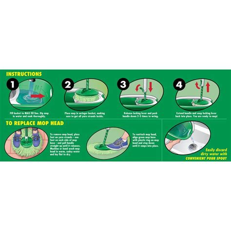 Buy Microfiber Tornado Wet Spin Mop and Bucket Floor Cleaning System ...