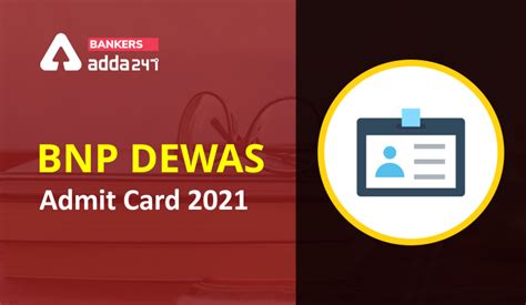 BNP Dewas Admit Card 2021 Out @bnpdewas.spmcil.com Exam Date, Download ...