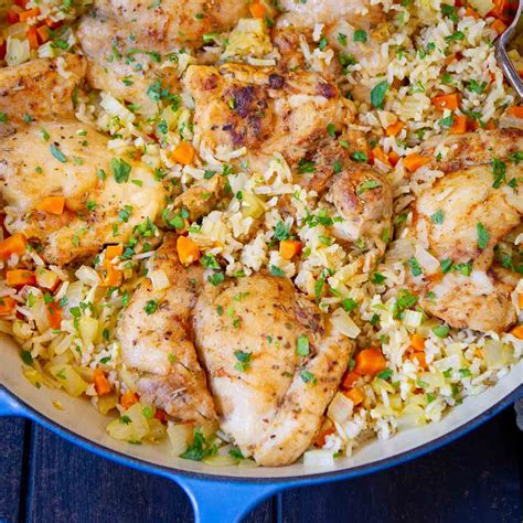 One Pot Chicken and Rice - Cookin Canuck