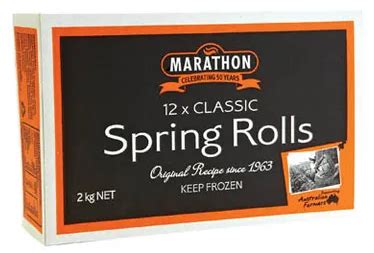 Marathon Spring Rolls 的图像结果