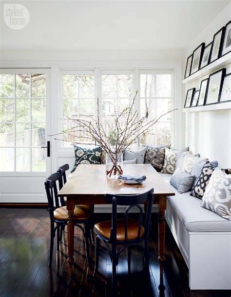 Dining Room Table With Banquette Seating at John Ricks blog