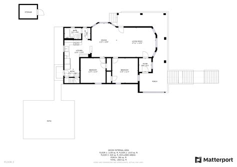 Matterport Floorplan - Main Floor and Grounds - ERIK STANFORD