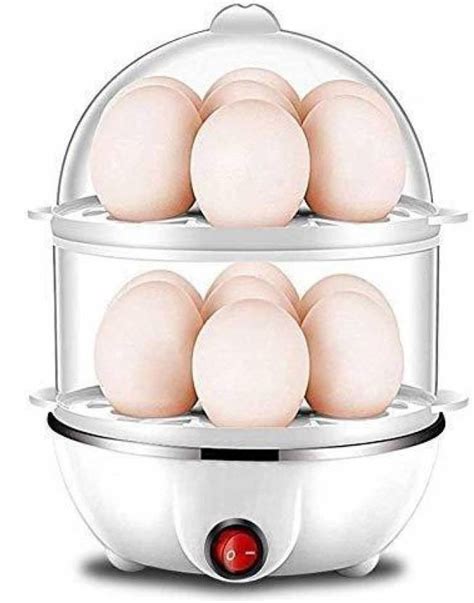 Glamexy Double Layer Electric Egg Boiler NY-EGG Egg Cooker(14 EGGS) EGG ...