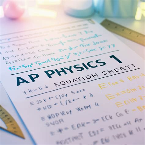 Ap Physics Equation Sheet