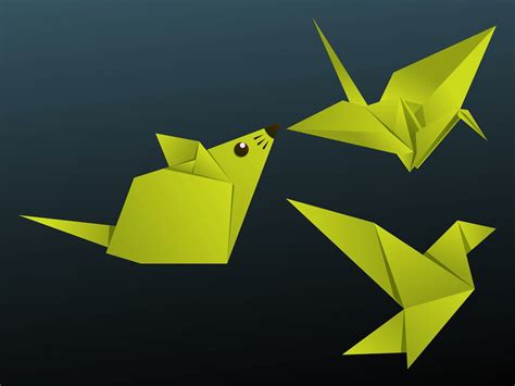 Origami Animals Vector Art & Graphics | freevector.com