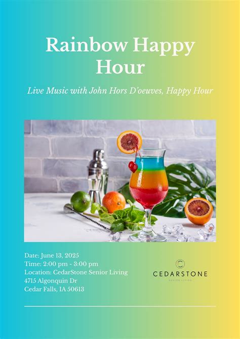 Rainbow Happy Hour, 4715 Algonquin Drive, Cedar Falls, IA, United ...