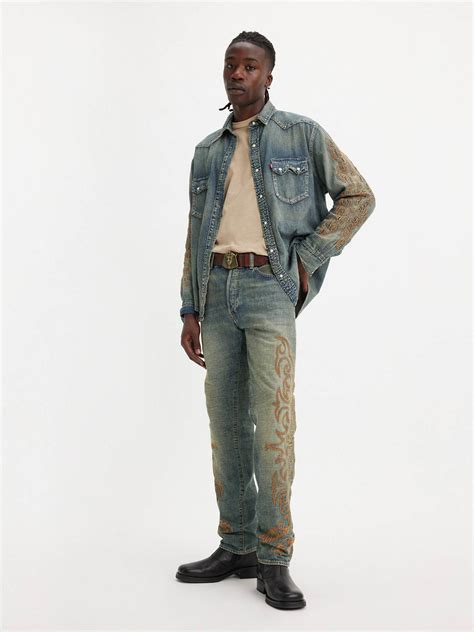Button Fly X Denim Tears Collection For Men | Levi's® CA