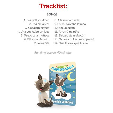 Tonies Spanish Lullabies Audio Play Figurine | NINI and LOLI