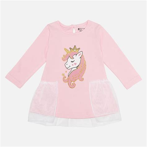 Bodycare Girls Frock Solid - Pink Baby – Bodycare International Limited