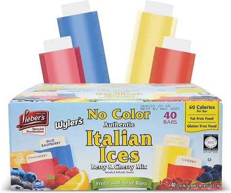 Amazon.com: Fruidles Italian Ice Pops, Flavor Freeze Pops, Assorted ...
