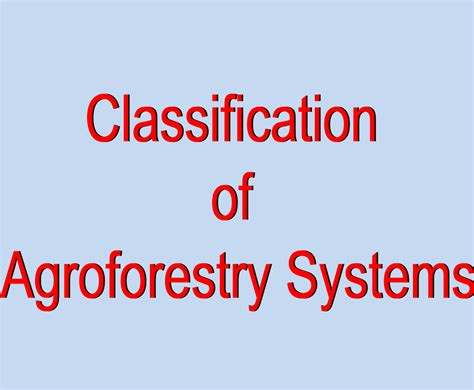 Agroforestry Systems 的图像结果