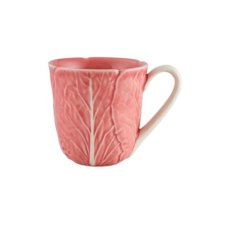 Bordallo Pinheiro | Cabbage Mug Pink | Bring Luxury Home | Mérci Dehradun