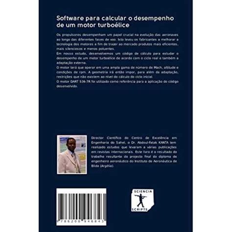 Software para calcular o desempenho de um motor turboélice Book Price ...