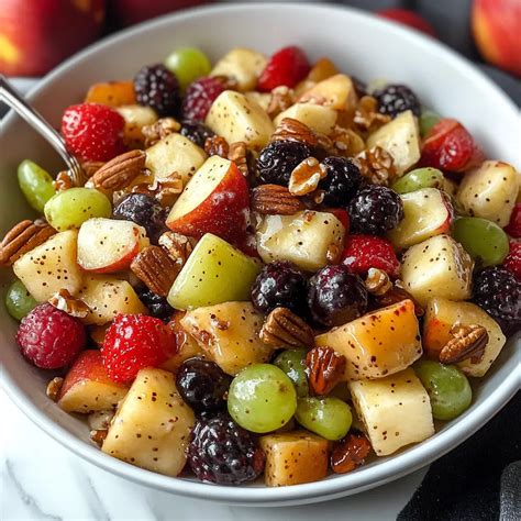 Celebrate Fall's Flavors: Vibrant Autumn Fruit Salad Recipe - Recipes Epic