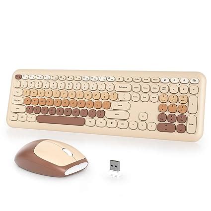 Amazon.in: Buy iTastatur Typewriter Wireless Keyboard and Mouse Combo,2 ...