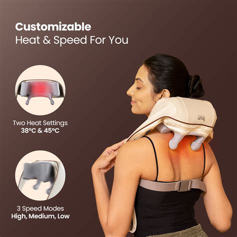 UNIQ Shiatsu Neck Massager | Shoulder Massager – UltraCare PRO