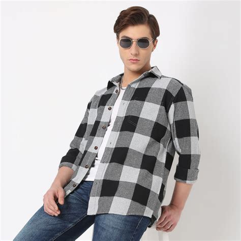 Regular Fit Checkered Shirt – Style Union