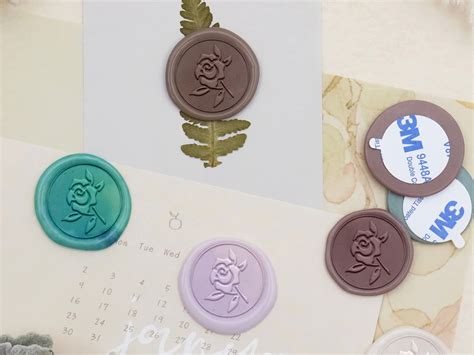Give Your Invitation Cards Personal Touch with Custom Wax Seal Stickers ...