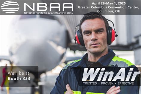 2025 NBAA Maintenance Conference - WinAir - Aviation Management ...