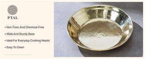 Buy P-TAL Brass Paraat for Dough Atta Kneading Handmade | 100% Pure ...