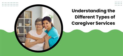 Understanding the Different Types of Caregiver Services