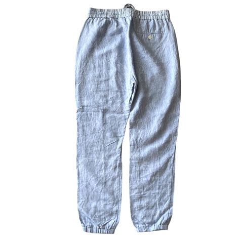 POLO RALPH LAUREN linen easy pants S / ポロ ラルフローレン リネン イージー パンツ ...