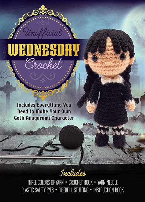 Buy Unofficial Wednesday Crochet: Includes Everything You Need to Make ...