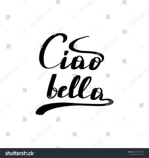 Ciao Bella: Over 39 Royalty-Free Licensable Stock Vectors & Vector Art ...