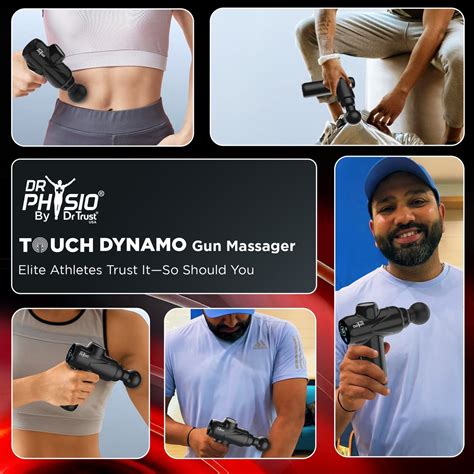 Dr Physio USA Touch Dynamo Electric Massage Gun 1049