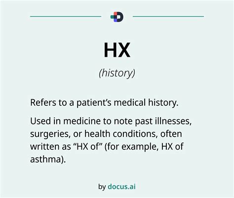 Hx Medical Abbreviation: What It Means in Healthcare