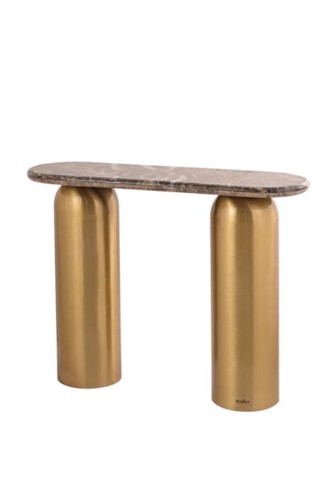 Buy Scuba Console Table Luxury Metal Console Table for Modern Spaces ...