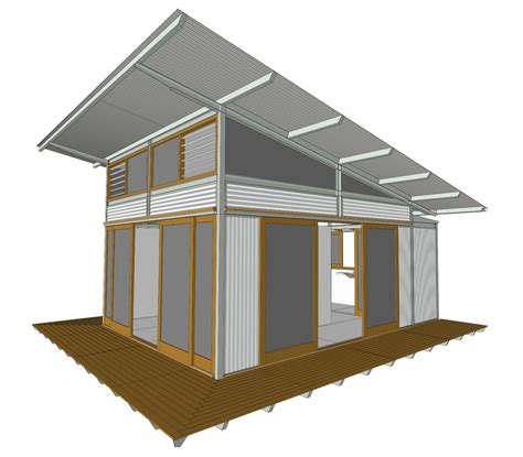 Single Slope Roof Framing Plans