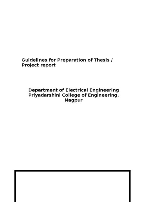 Guidelines for Preparation of Thesis-2023-24 - Guidelines for ...