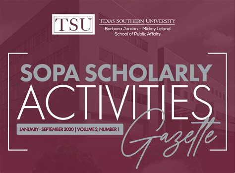 SOPA Scholarly Gazette