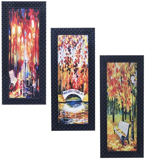 CraftJunction Nature View Design Matt Textured UV Canvas Painting(15.25 ...