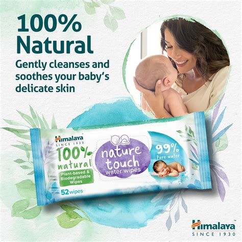 Himalaya Nature Touch Water Baby Wipes – Himalaya Wellness (ME)