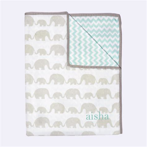 Newborn Organic Crib Bedding Set - Elephant | Masilo Organic Baby